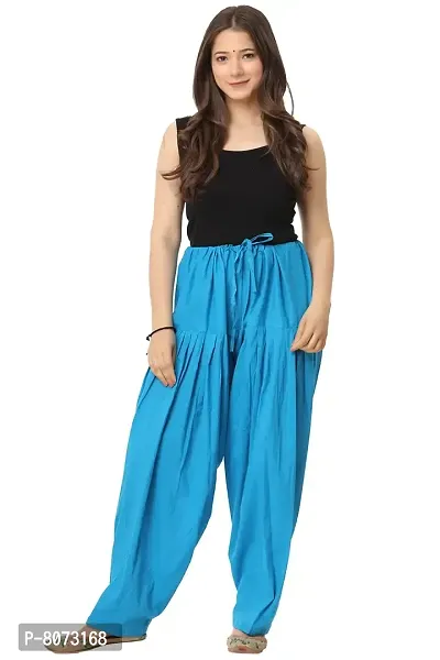 Multicolor Short Anarkali Frock Top w/ Patiala Silk Pant (M) #35912 | Buy Patiala  Salwar Suit Online